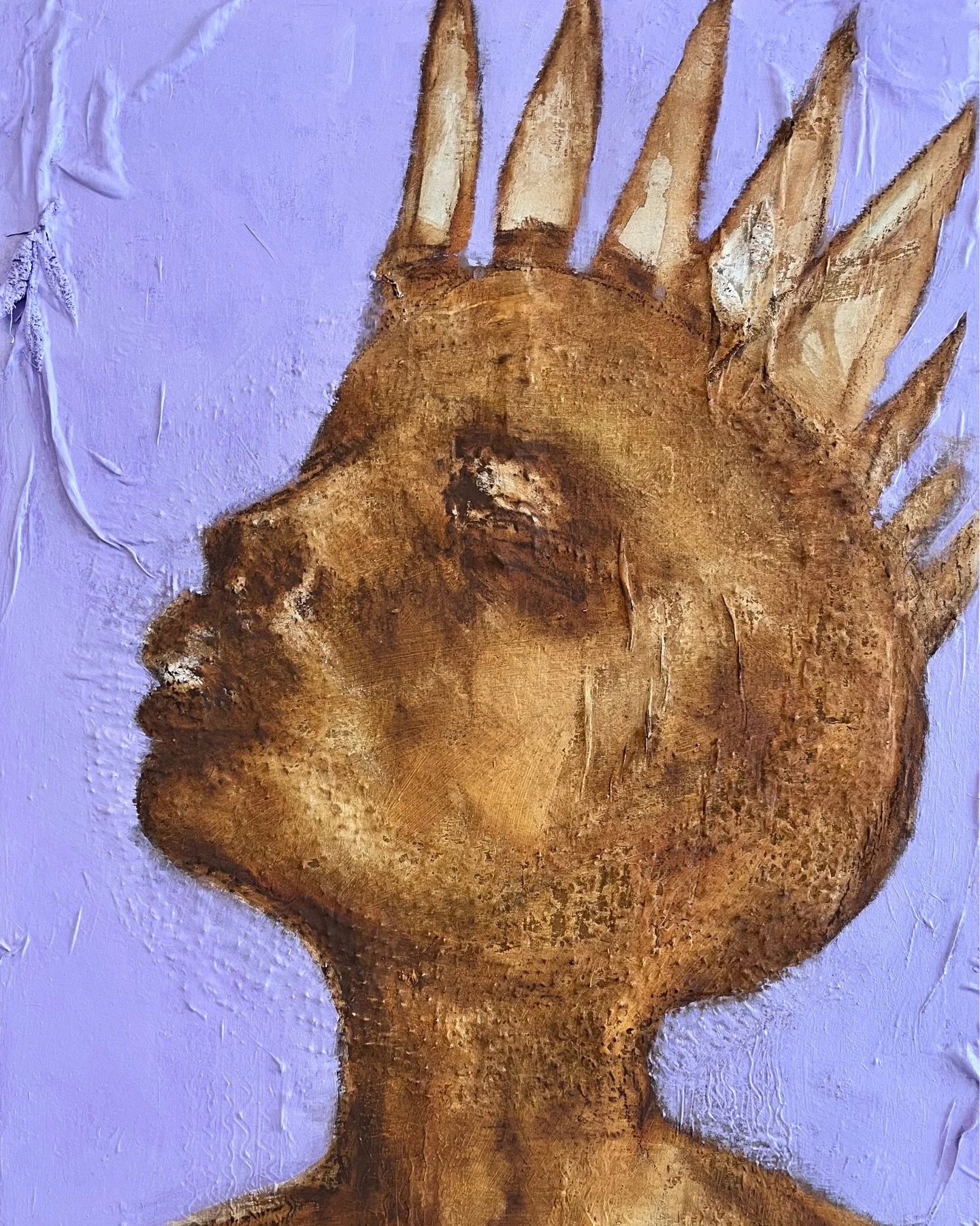 Artist in Focus: Gill Allderman @gill.allderman 

Gill Allderman (b. 1959) is a contemporary mixed-media artist whose practice explores themes of movement, history, and belonging. Working across painting, assemblage, and textile-based media, she cons