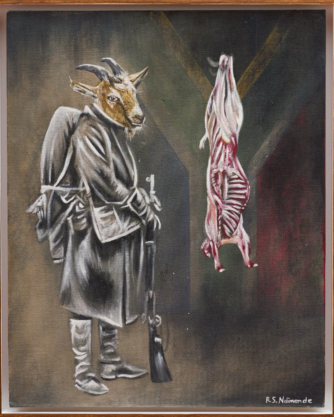 Last chance to view @specs.ndimande

Join us this First Thursdays for the final opportunity to experience Where Are We Going?, a solo exhibition by Richard &lsquo;Specs&rsquo; Ndimande. This body of work interrogates South Africa&rsquo;s cultural hea