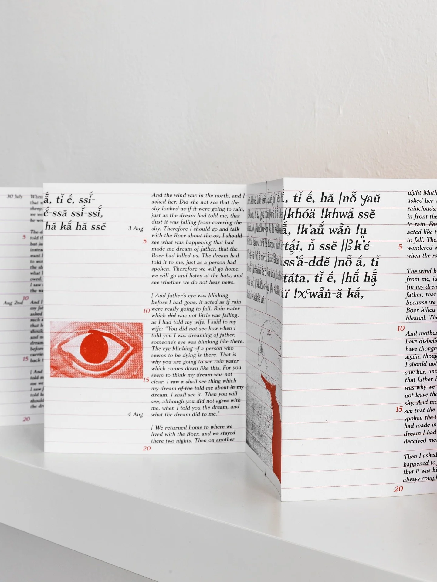 Upcoming Event 
Saturday, 14 March | 10:15 am &ndash; 1 pm

Please join us tomorrow morning for In Their Own Words: Reflections on the Bleek and Lloyd Archive - an artist publication launch in conjunction with Judith Westerveld&rsquo;s solo exhibitio