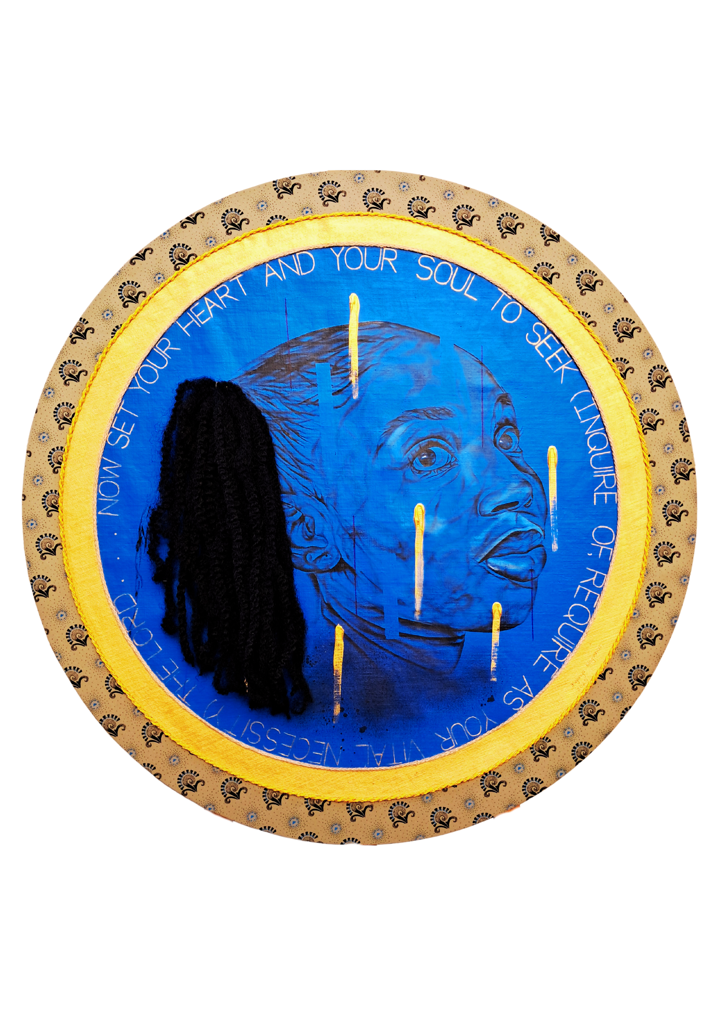 Kganya Mogashoa, Reflections of a queen (Self portrait), 2025