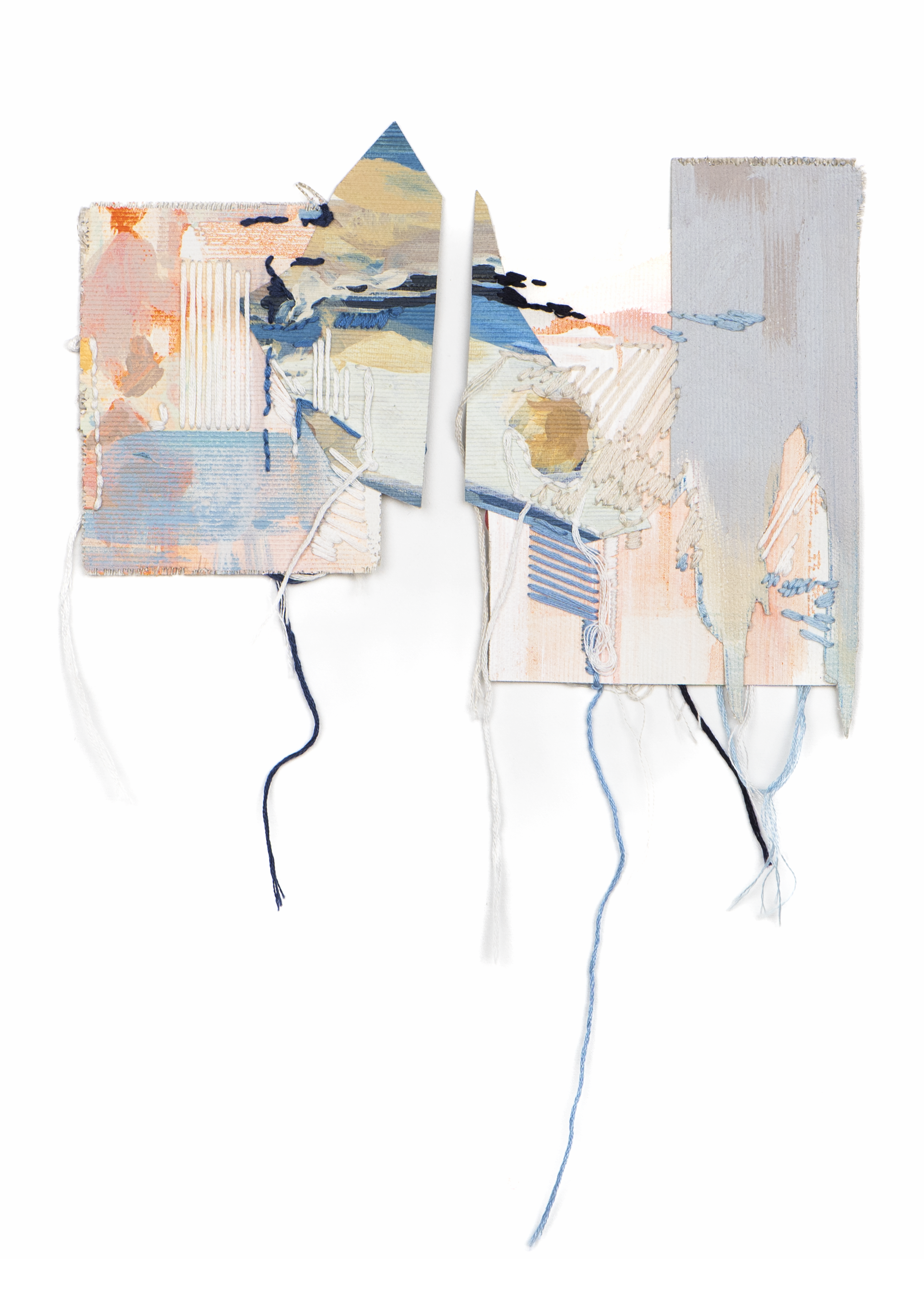 Davina de Beer, Schism (diptych), 2024