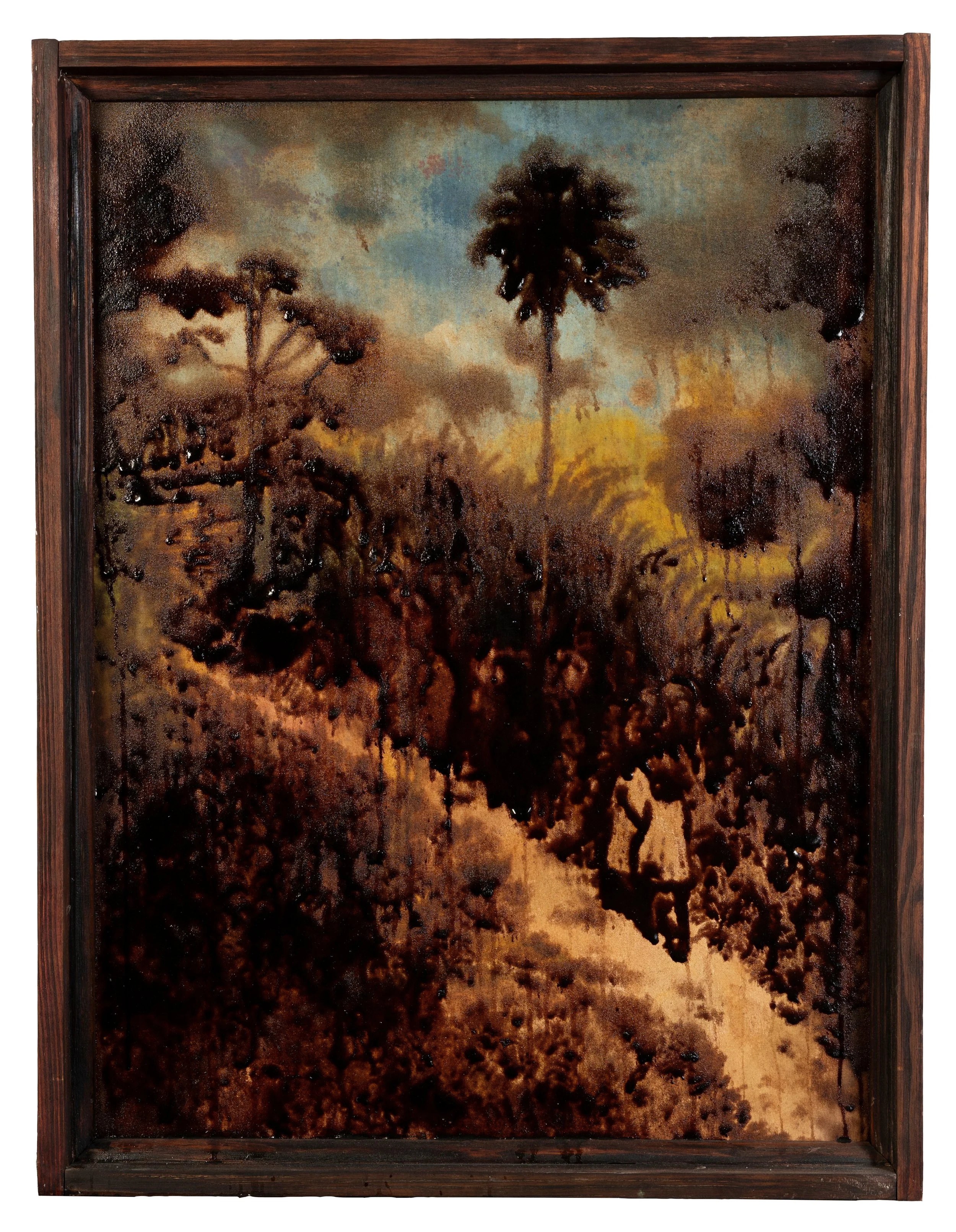 Zenaéca Singh, Seedlings now and then I, 2024 (Back)