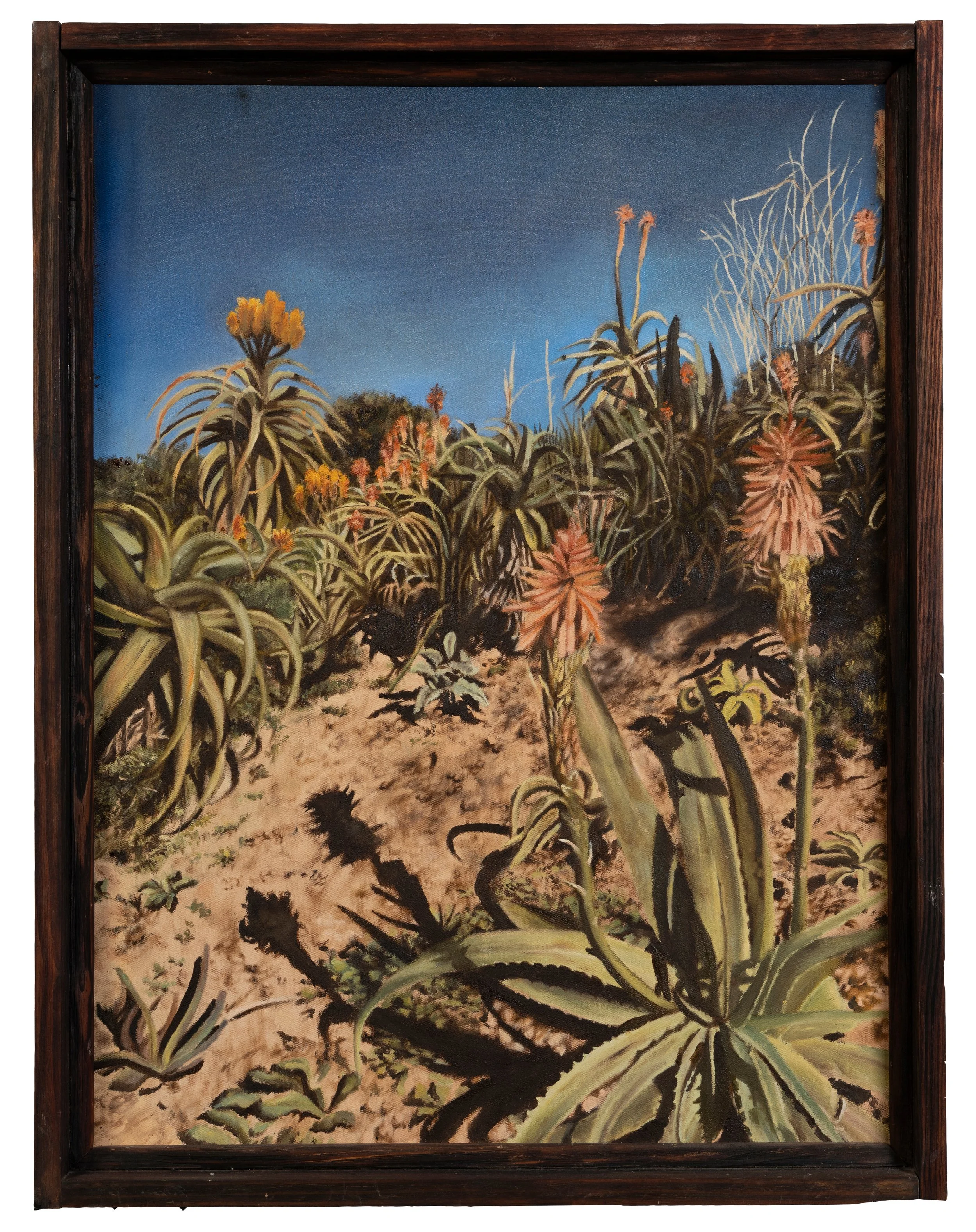 Zenaéca Singh,  Seedlings now and then I, 2024 (front)