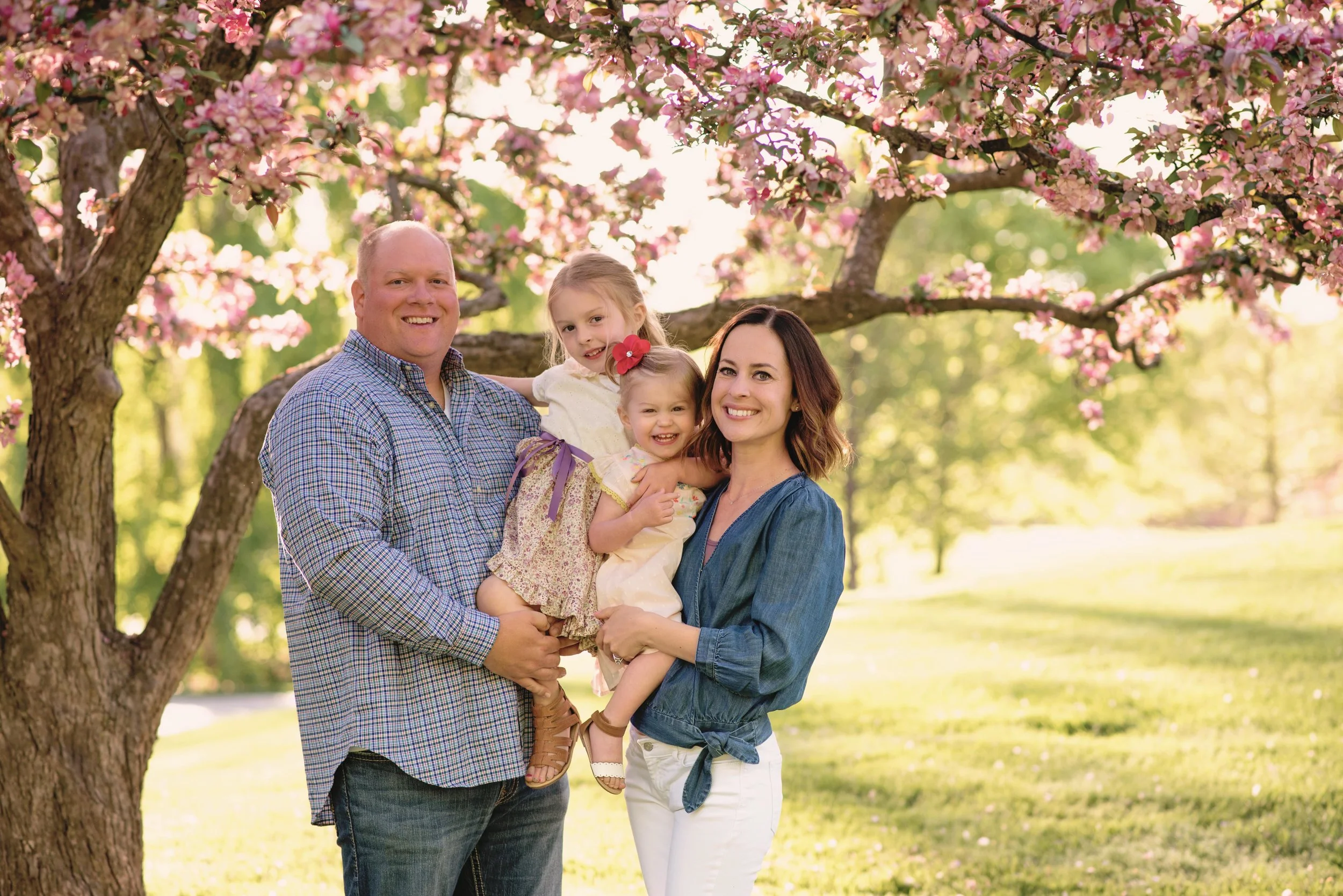 The Schuster Girls (And Dada)