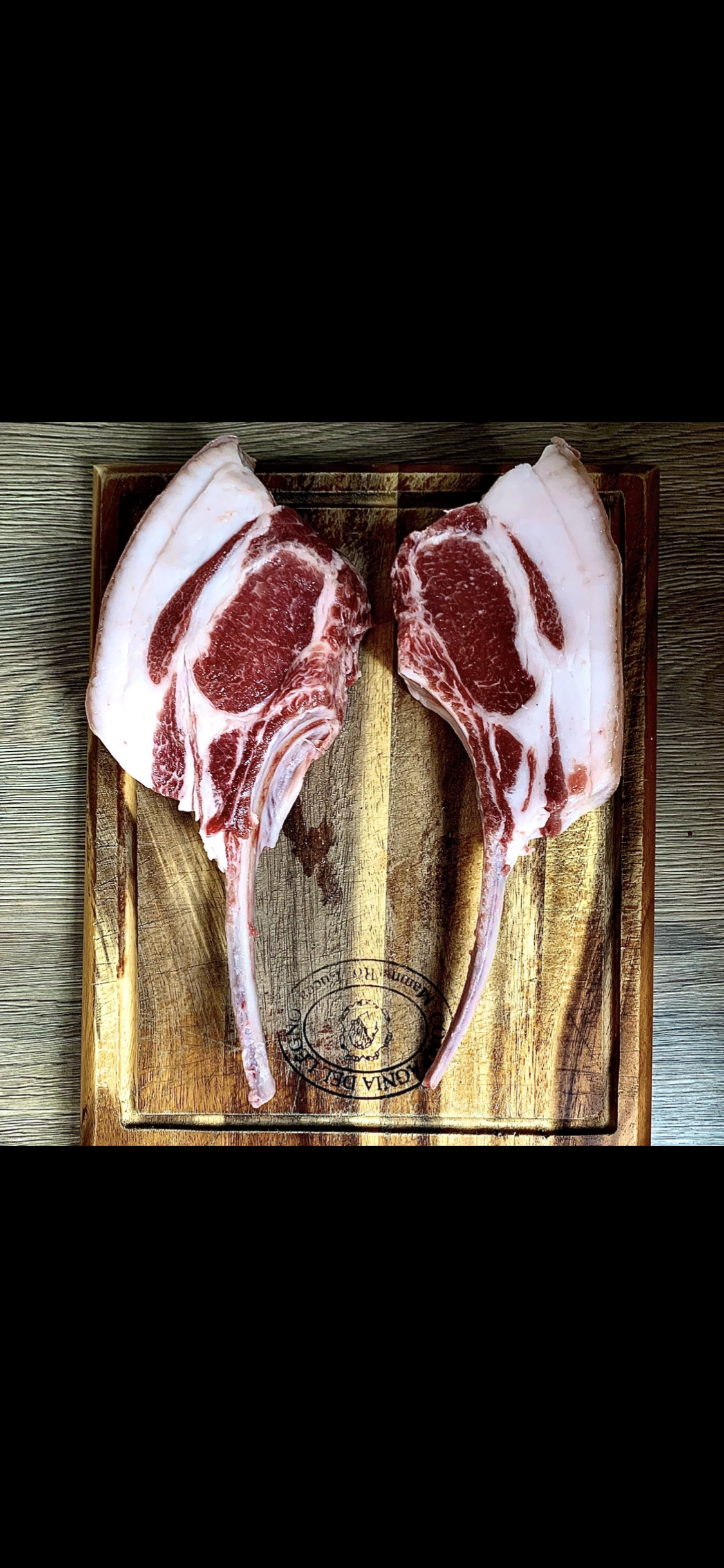 (X4) Wild Boar Tomahawk Cutlets