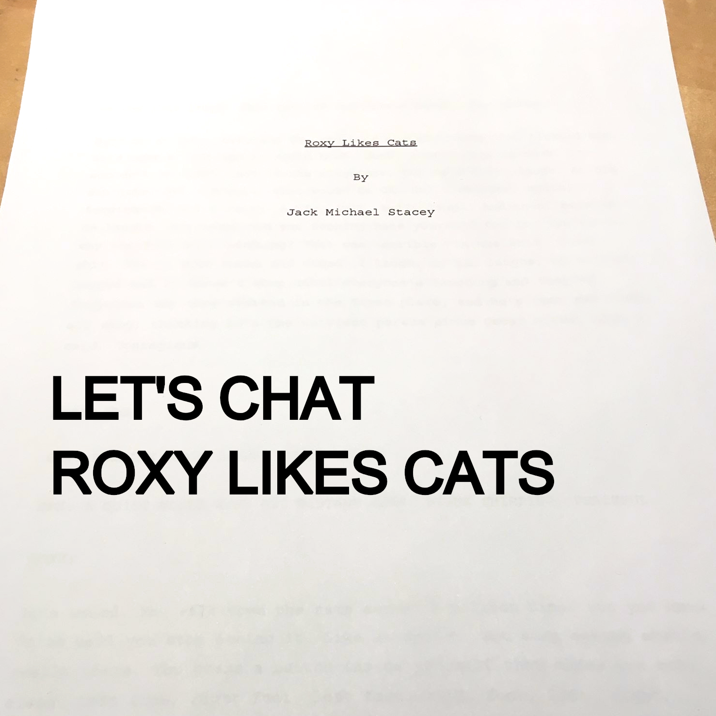 Let's Chat - Roxy Likes Cats episode artwork