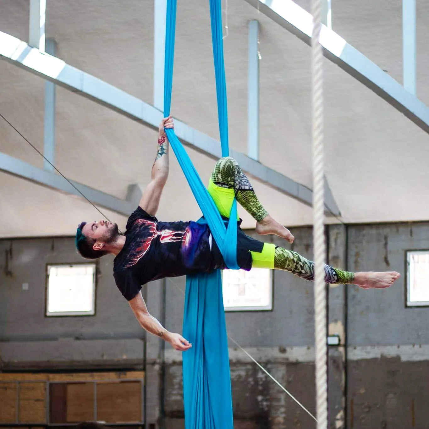 Learn to Fly - Aerial Silks Classes Return