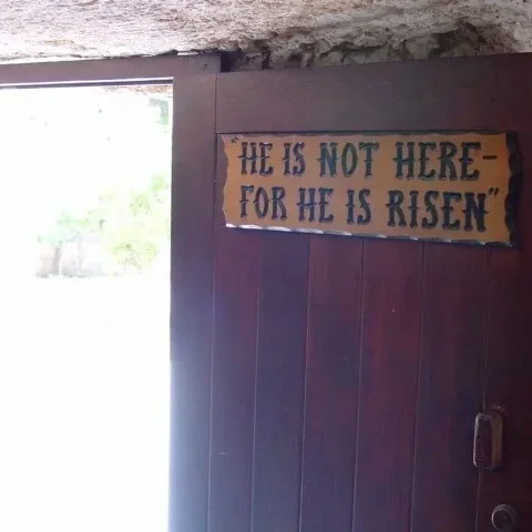 He Is Not Here: An Easter Reflection from 2001