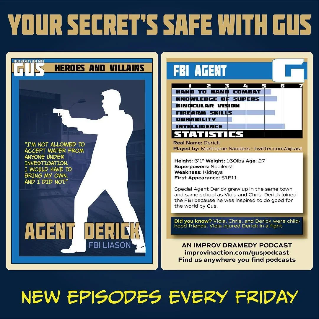 Special Agent Derick: An Episode from Your Secret's Safe with Gus