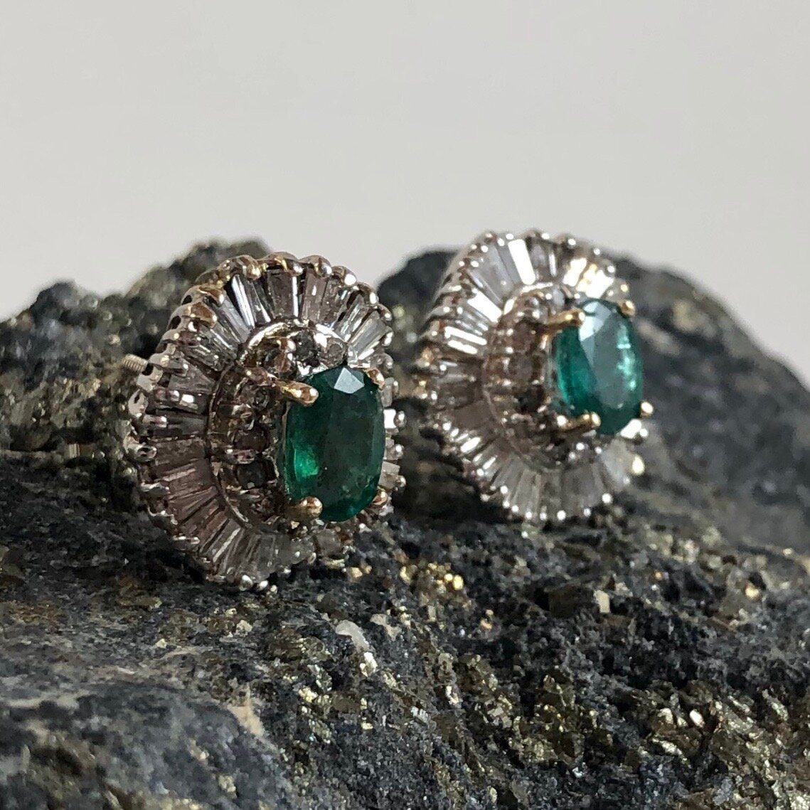 Emerald, White Gold, and Diamond Earrings COMP 11 3.JPG