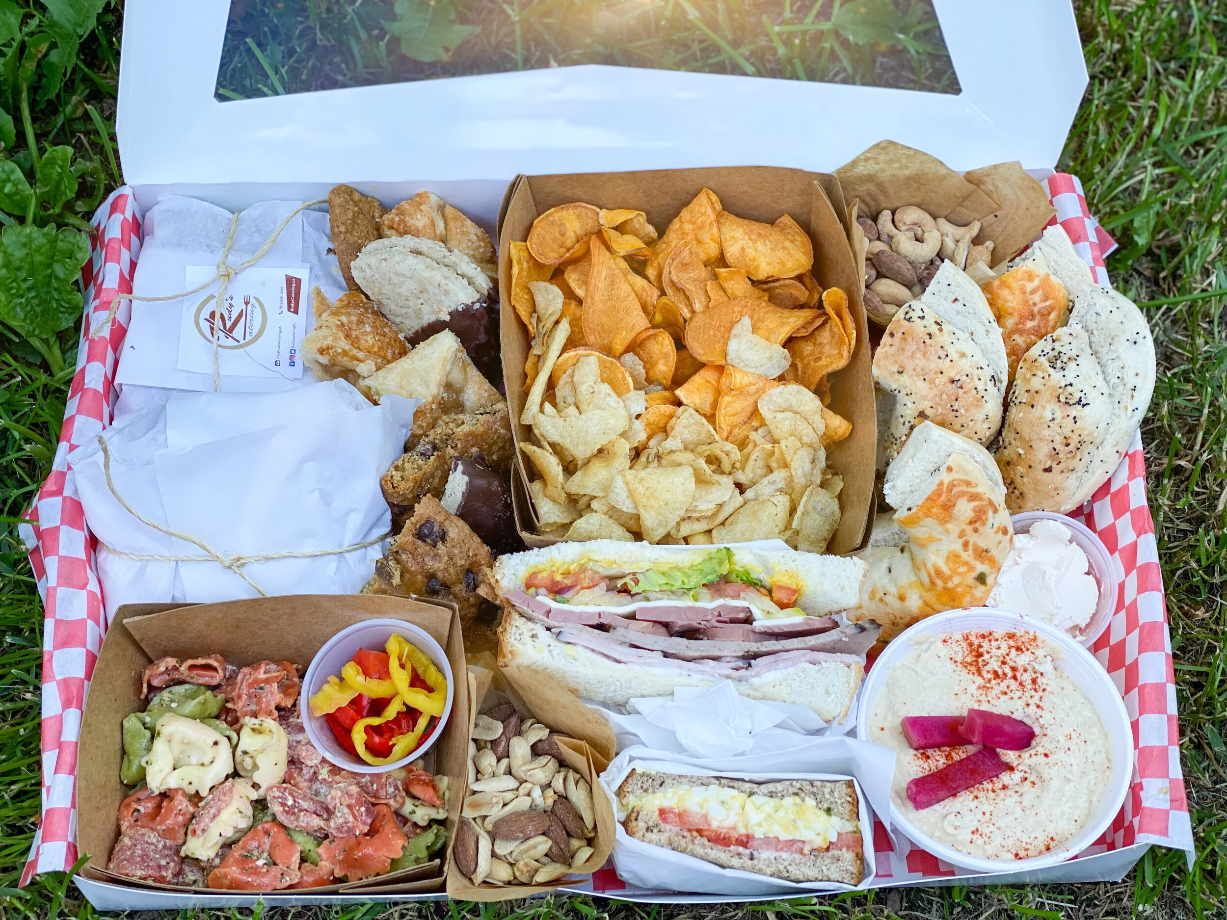 Original Large Picnic Box — Rudy's Catering