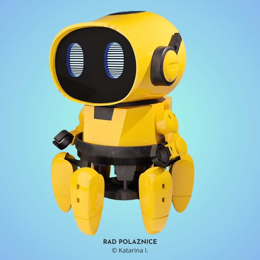 Rad polaznice s tečaja 3D modeliranja u Blenderu