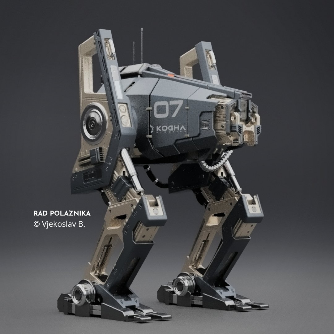 Rad polaznika s tečaja 3D modeliranja u Blenderu