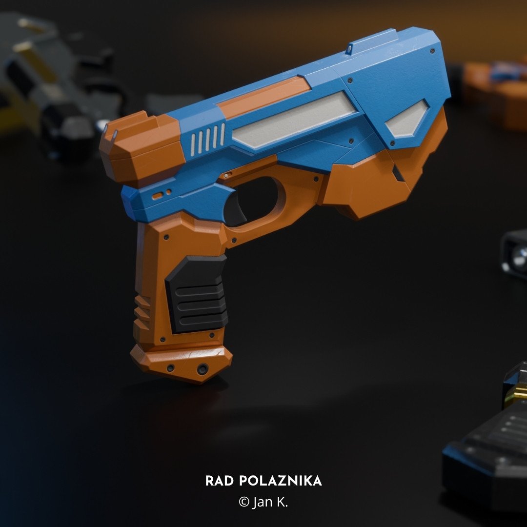 Rad polaznika s tečaja 3D modeliranja u Blenderu