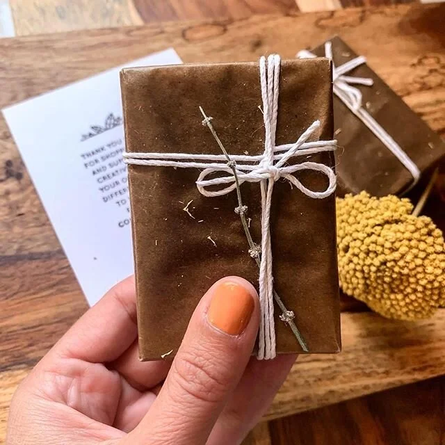Currently obsessing over @heartbursthouseplant organic soaps! Not only is their packaging 👌🏻 it&rsquo;s some of the most fragrant/beautiful soap I&rsquo;ve ever used! Head over to their insta to shop all things plants! .
.
.
.
.
.
.
.
#shopsmall #s