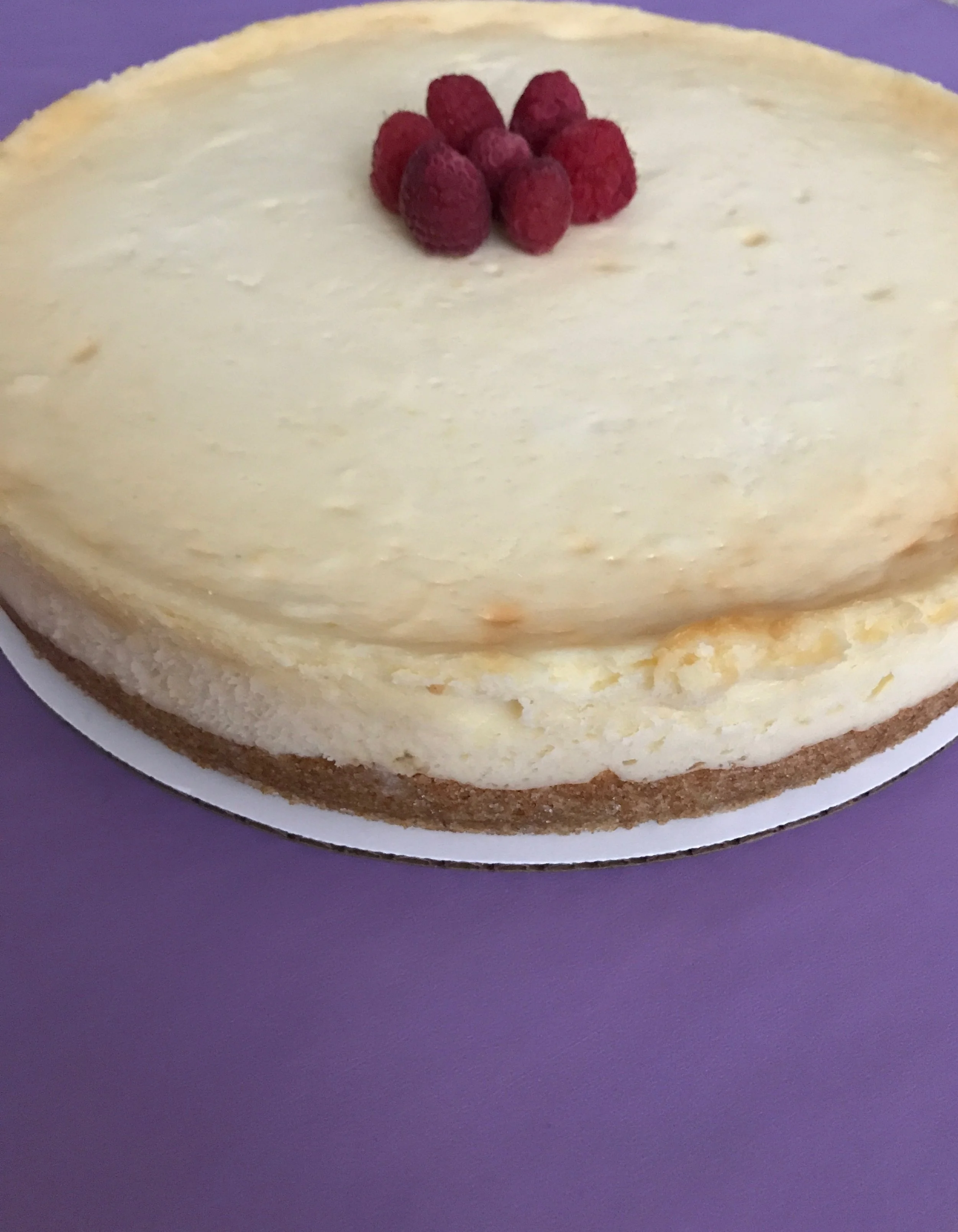 Honey Lemon Cheesecake