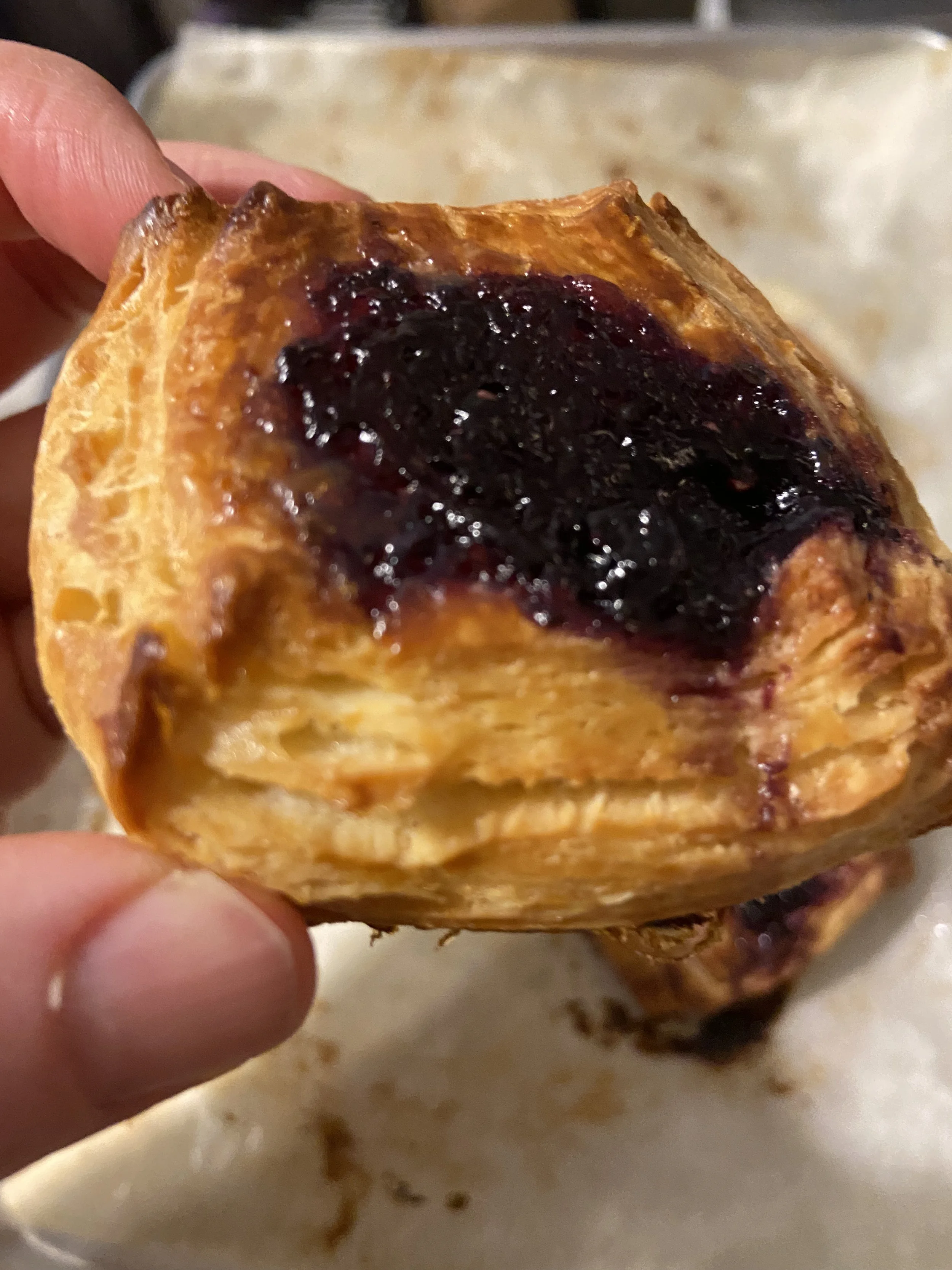 FRESH BLUEBERRY DANISH FROM SCRATCH 2 DAY CLASS- August 22nd & 23rd