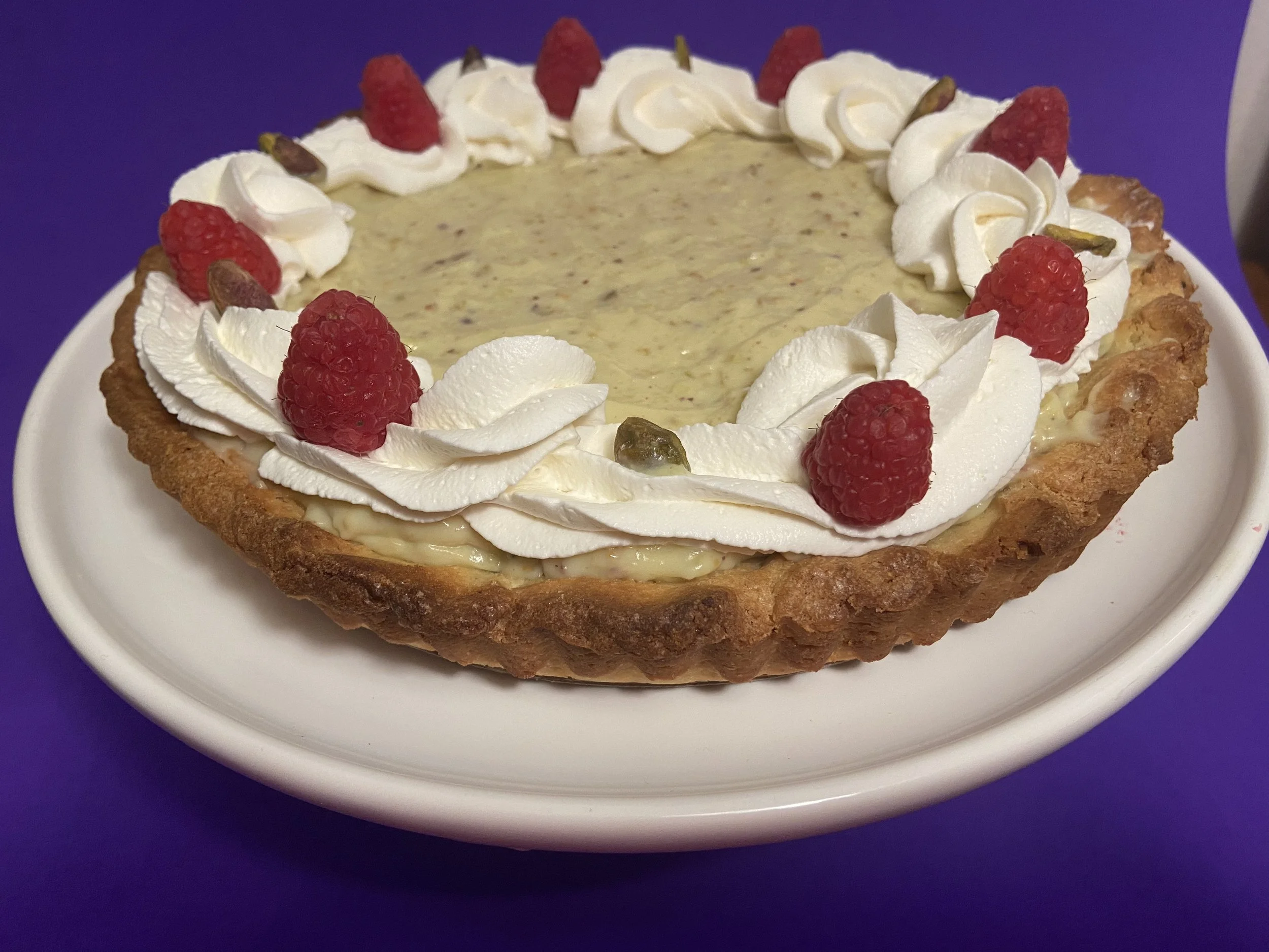 PISTACHIO RASPBERRY TART- August 29th, 2026