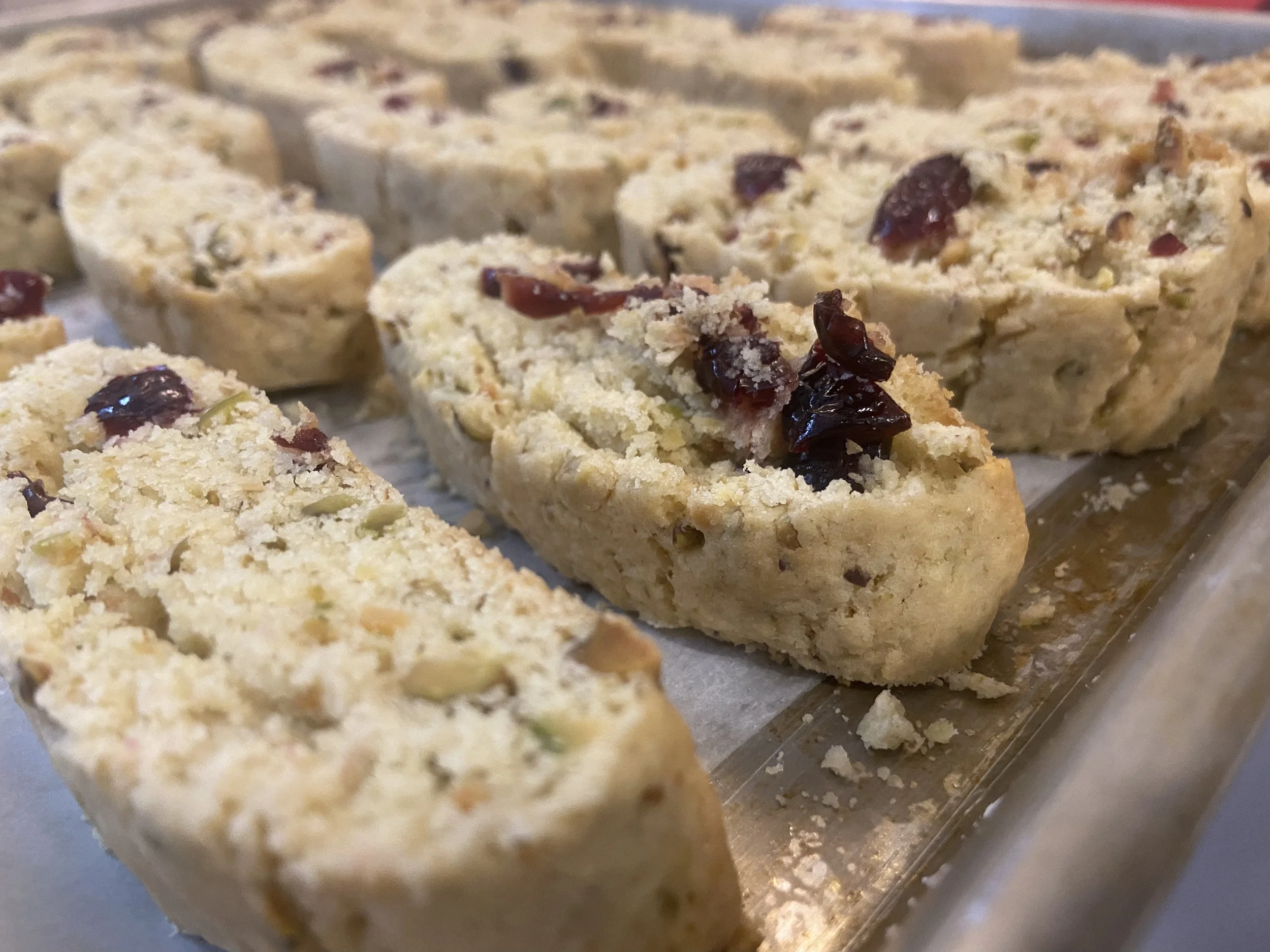 BISCOTTI FROM SCRATCH-December 5th
