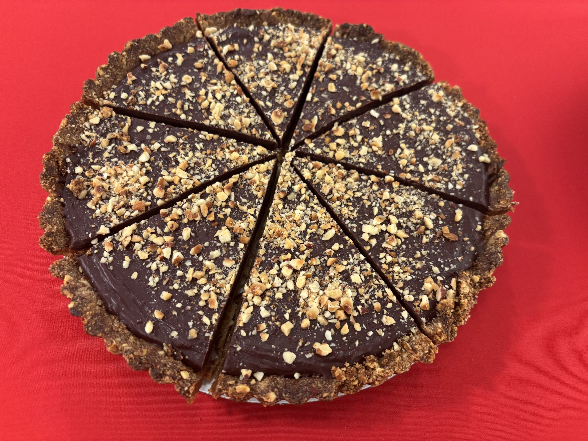CHOCOLATE HAZELNUT TART- August 16th