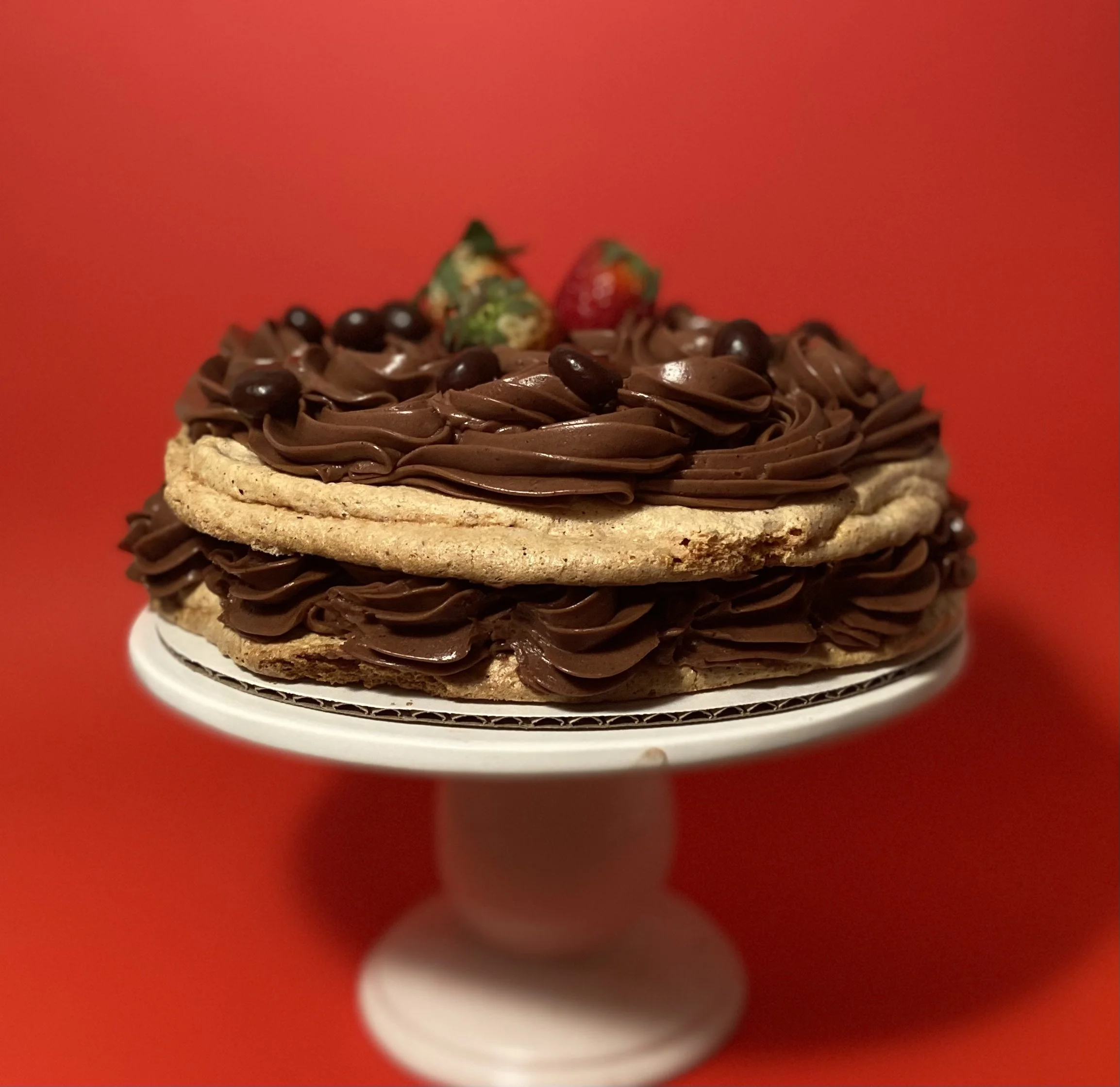 HAZELNUT DACQUOISE W/ CHOCOLATE ALMOND FILLING- October 18th