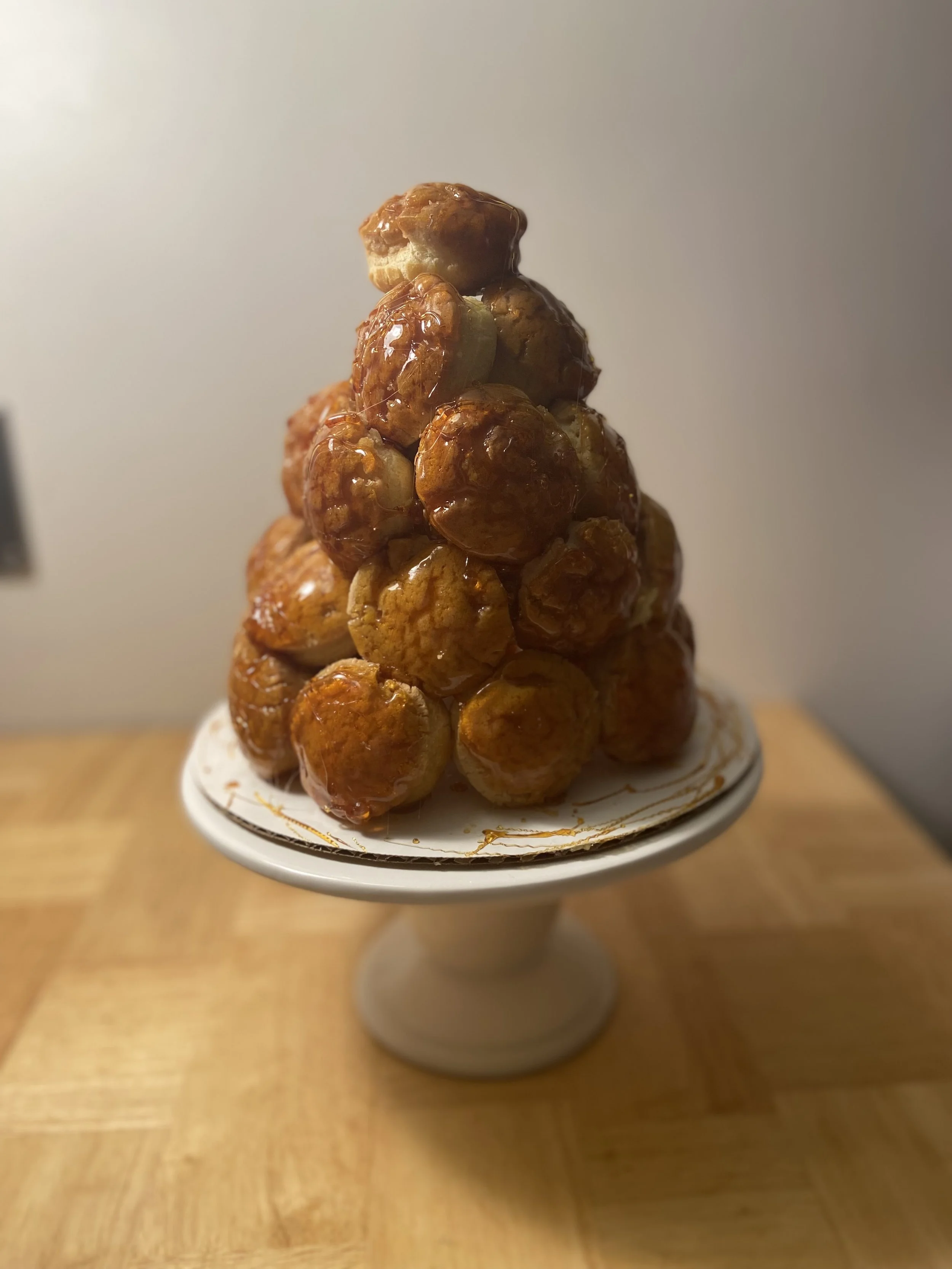 CROQUEMBOUCHE CREAM PUFF TOWER- November 29th