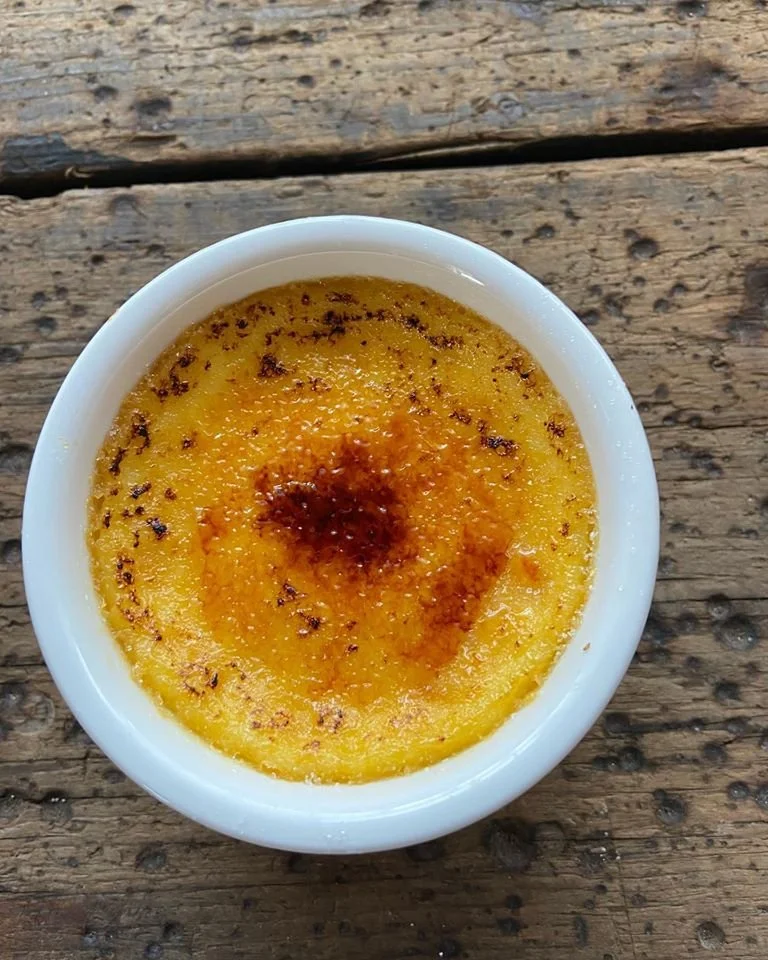 VANILLA BEAN CREME BRULEE- GLUTEN FREE- May 9th
