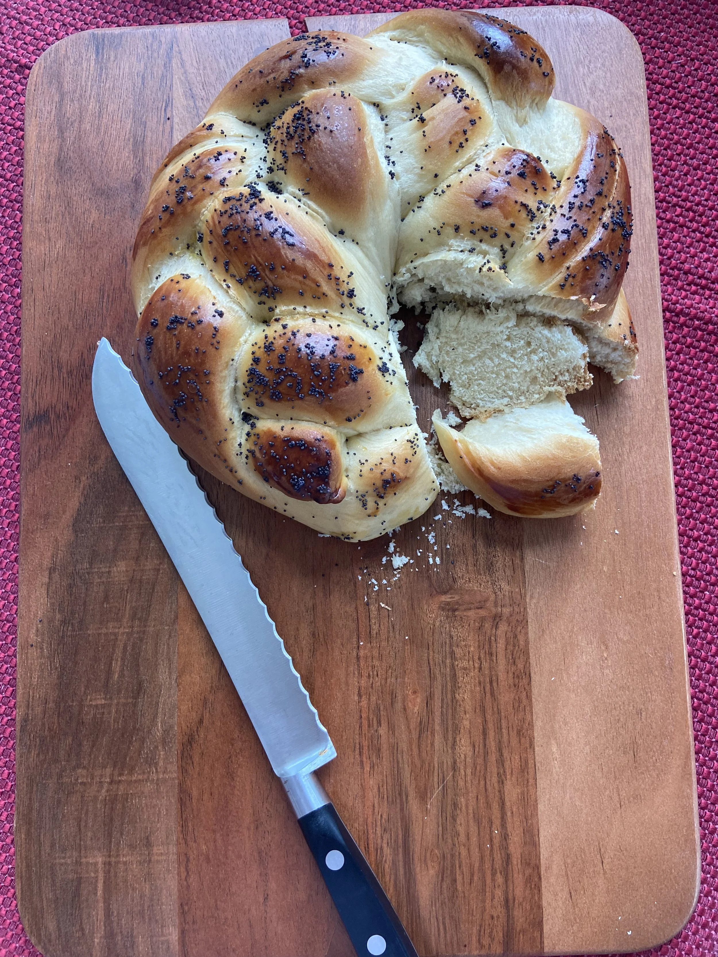 CHALLAH BREAD FROM SCRATCH- November 7th