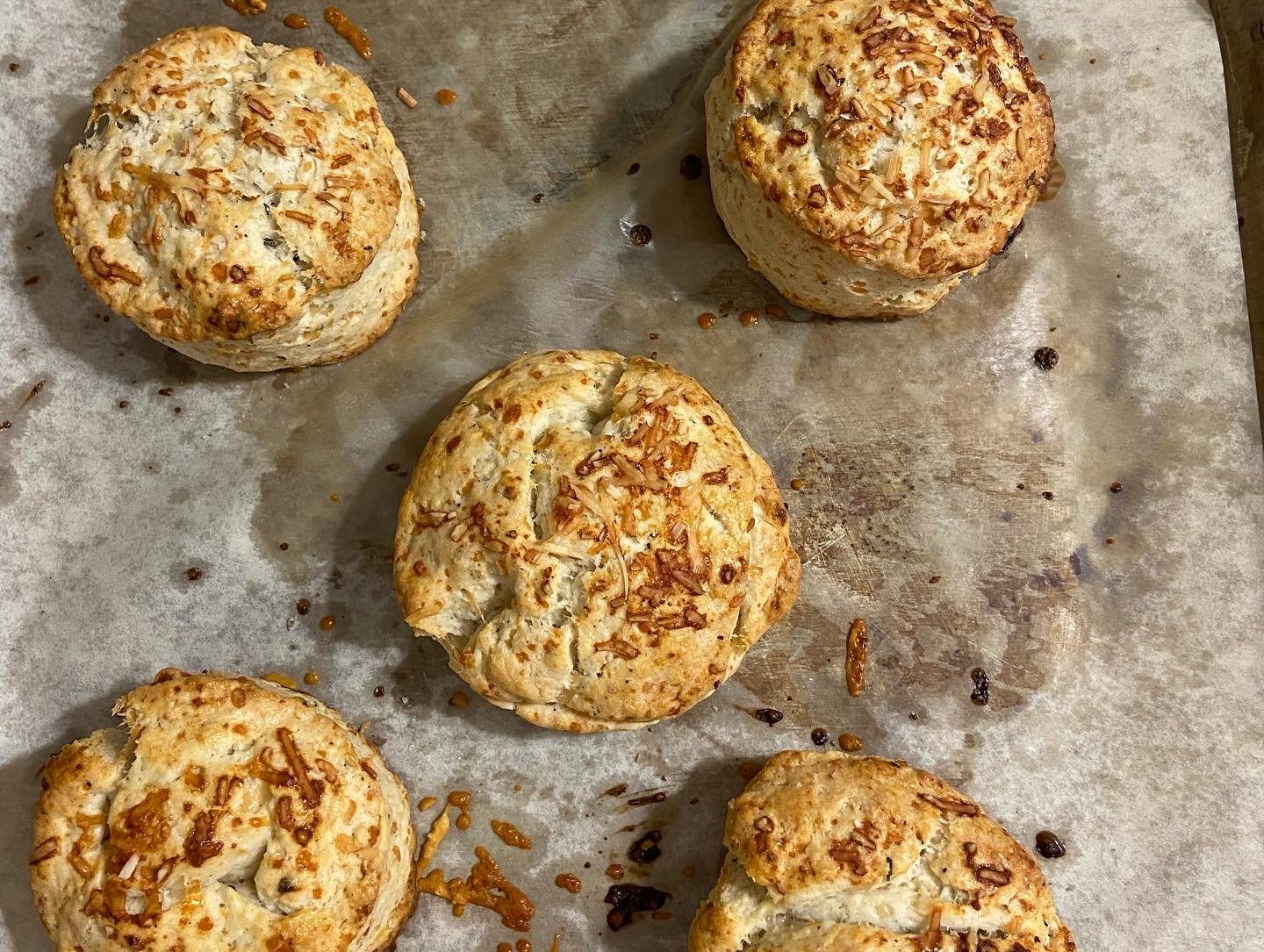 COLLEGE BAKING SERIES - CHEESY BISCUITS 101- October 21ST (Evening) 