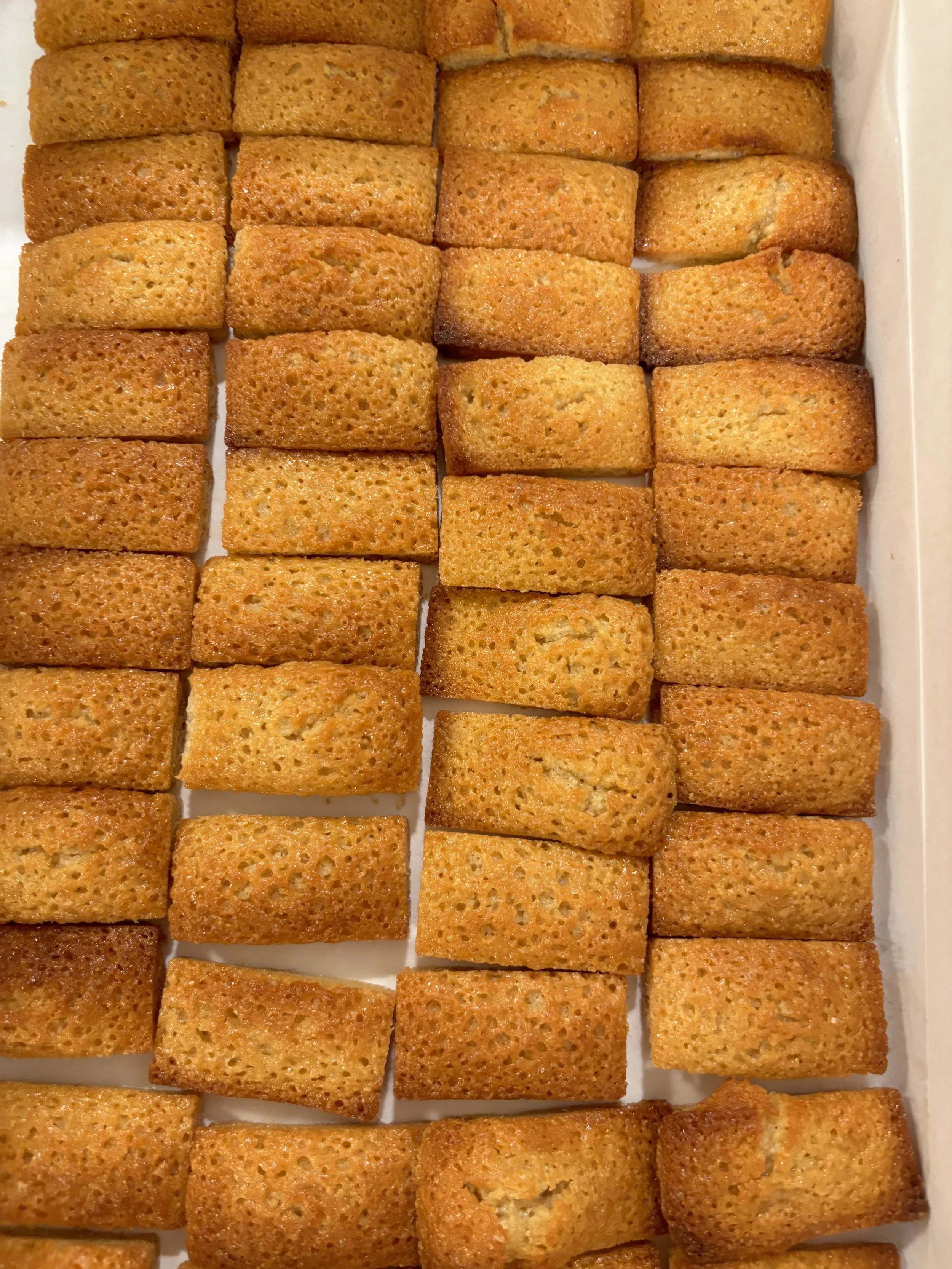 FRENCH BROWN BUTTER ALMOND FINANCIERS- February 6th