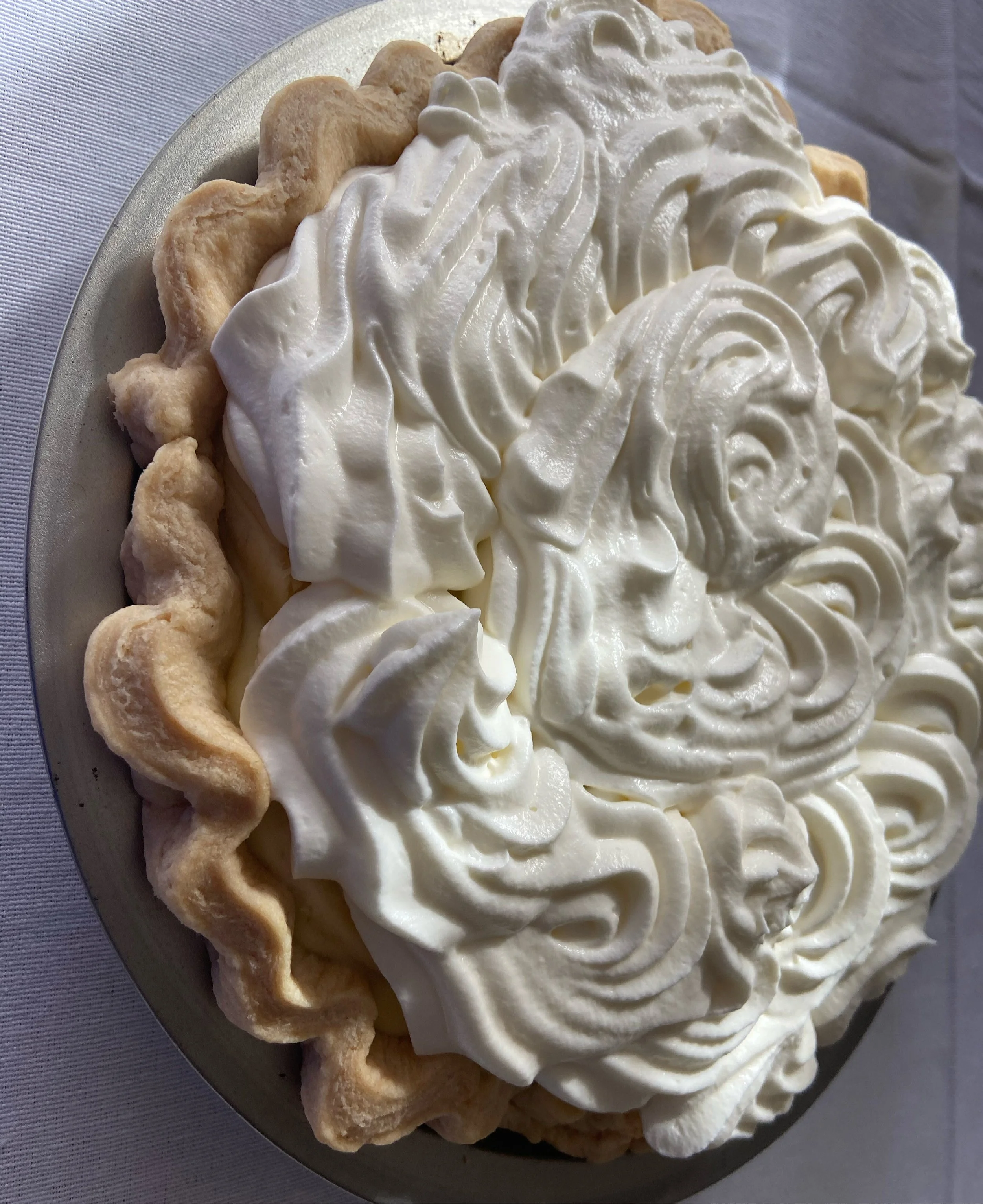 FOOLPROOF PIES- BANANA CREAM PIE FROM SCRATCH- May 3rd