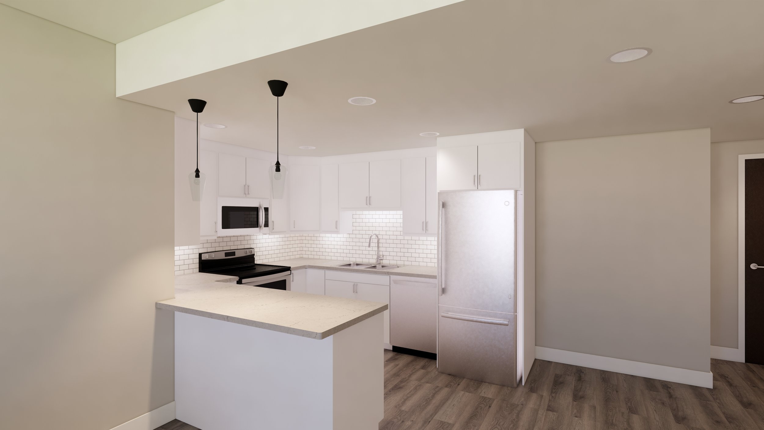 Interior - Typical Apartment Kitchen
