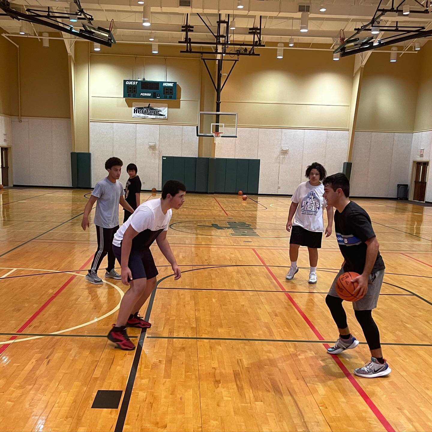 Students had yesterday off in honor of Presidents&rsquo; Day, so the Leverage staff picked up our Breakfast Club boys for a day of basketball. 🏀 

Thanks to @hbclakeland for allowing Leverage Ministries to use the gym!