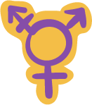 Genderfluid symbol