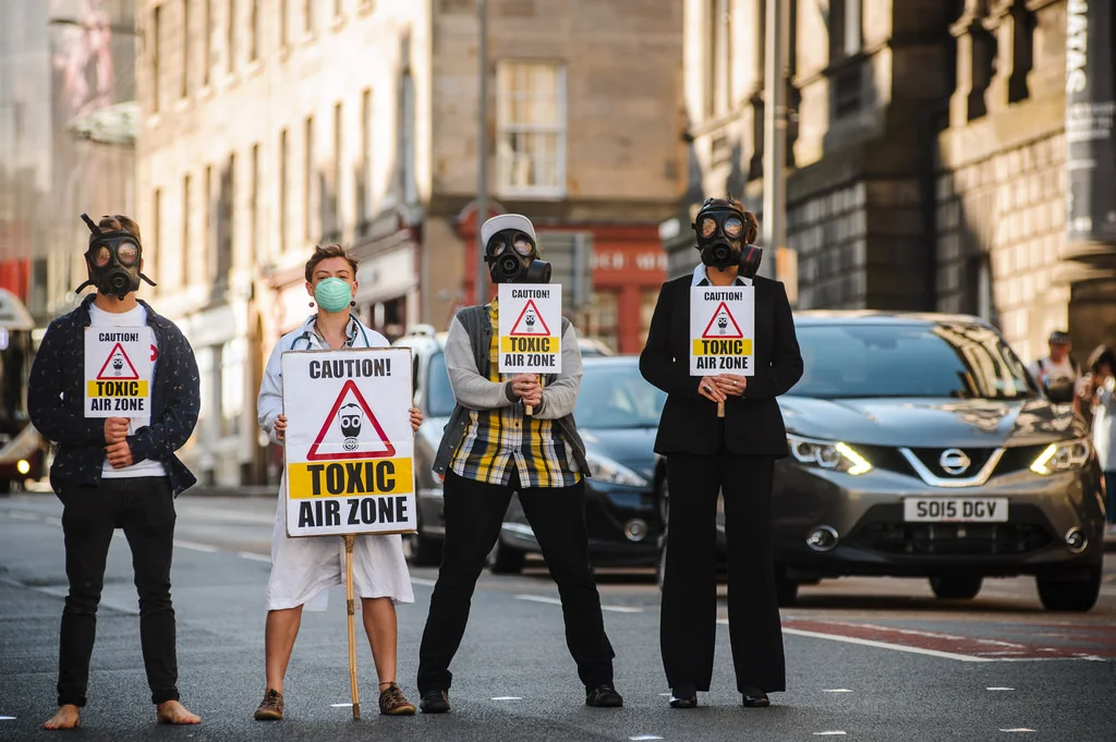 Hidden danger of pollution on our city streets