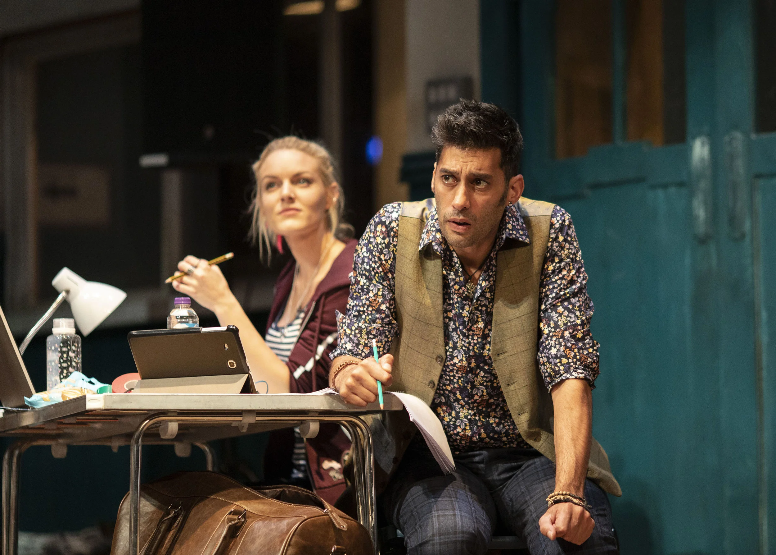 Alexandra Guelff and Robert Mountford, as ‘the author’
