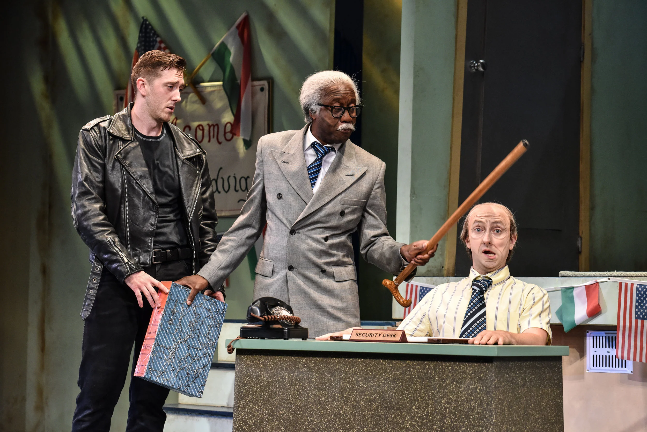 THE COMEDY ABOUT A BANK ROBBERY AT THE ARTS THEATRE