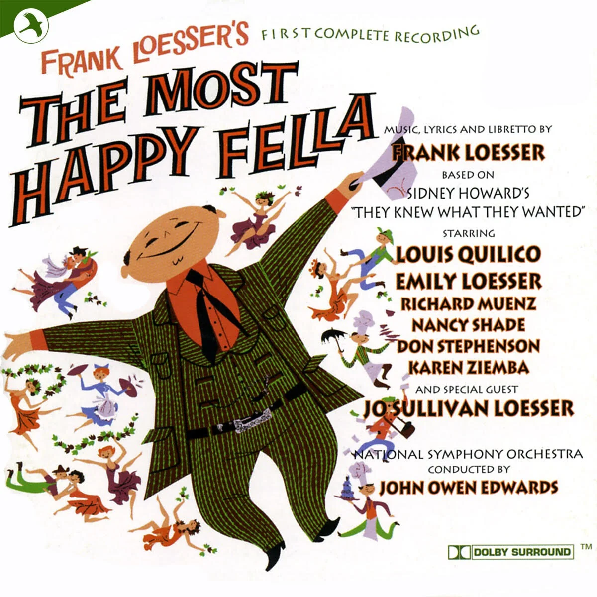 'THE MOST HAPPY FELLA'  STUNNING MUSICAL BY FRANK LOESSER 