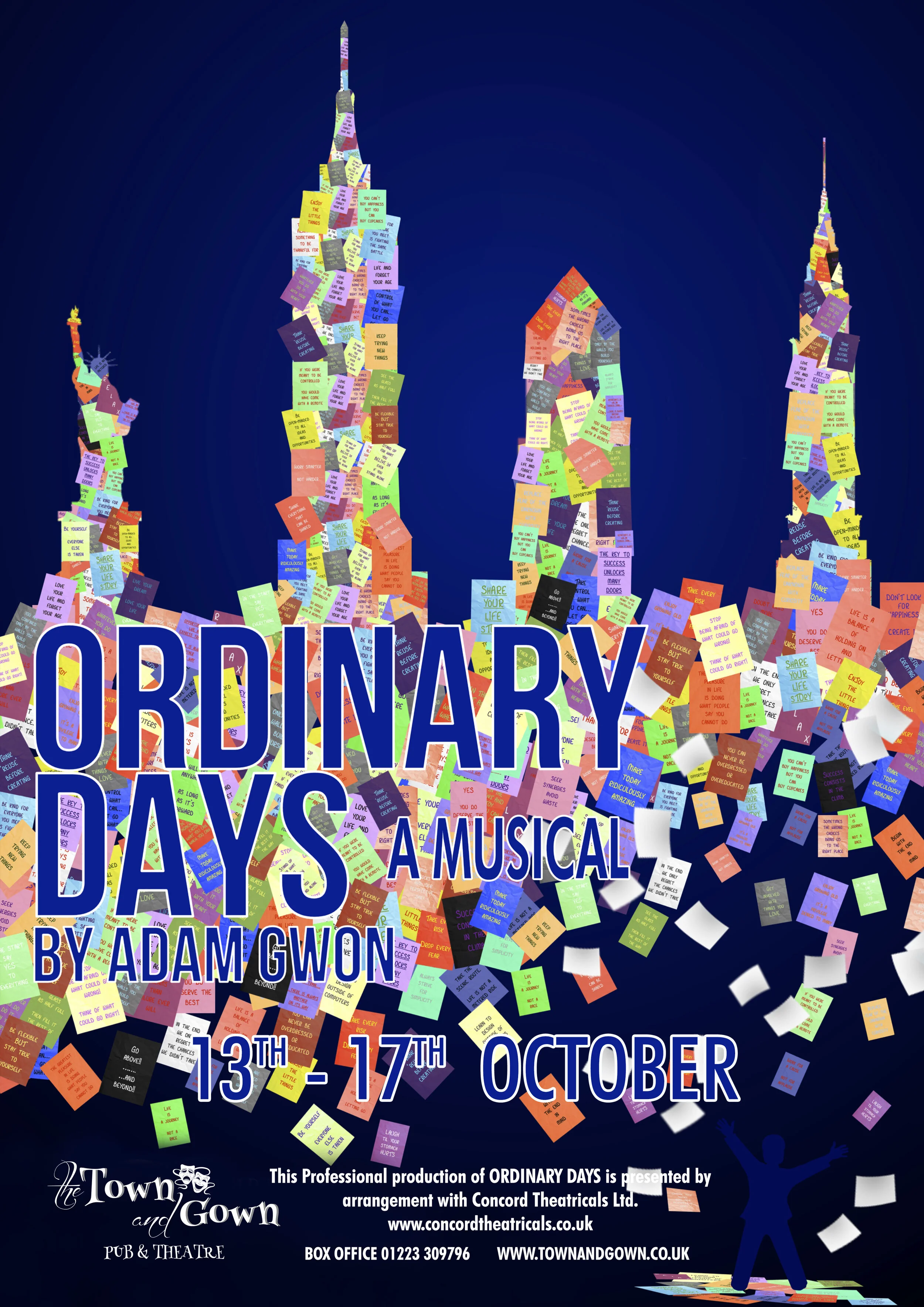 ORDINARY DAYS - AT THE TOWN AND GOWN 