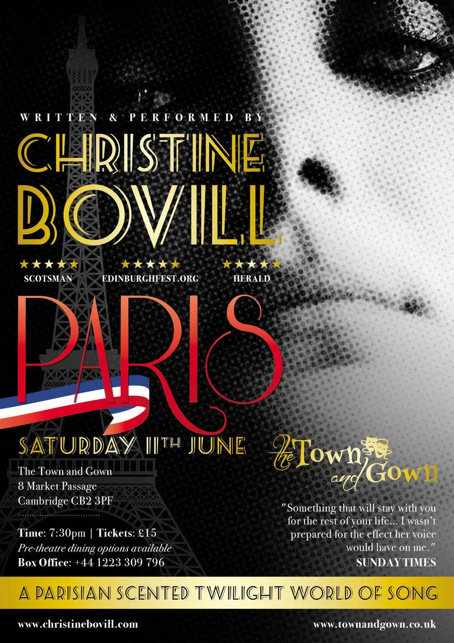 PARIS - PERFORMED BY CHRISTINE BOVILL. 