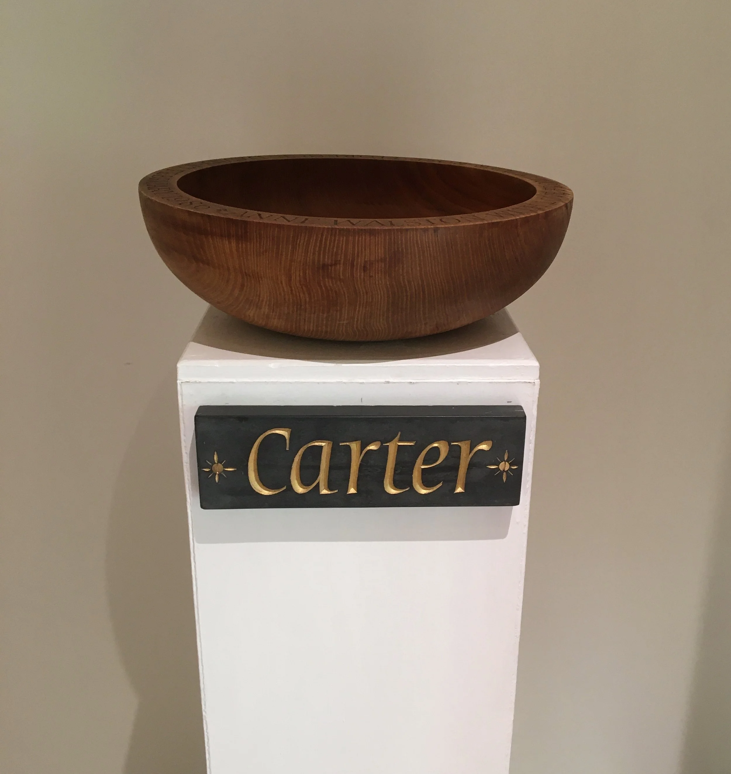 WILL CARTER MAN OF LETTERS AT NEW MAGDALENE LIBRARY