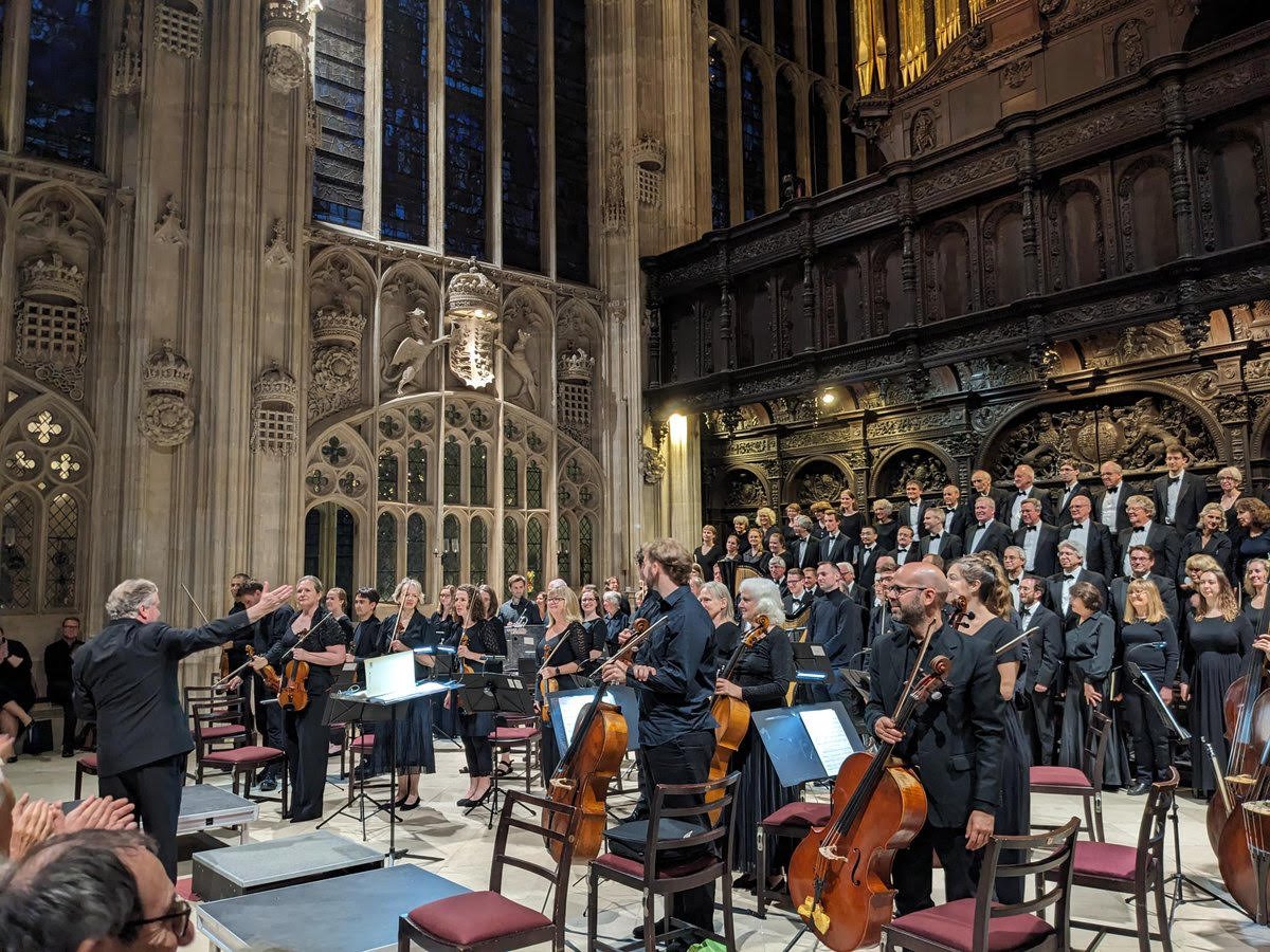 CONCERT AT KING'S COLLEGE 