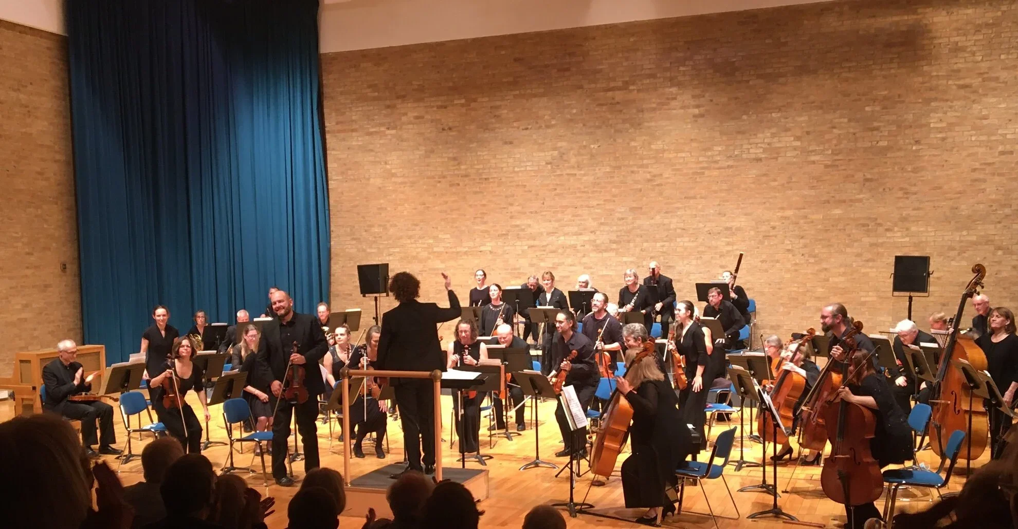 The EAST ANGLIA CHAMBER ORCHESTRA AT WEST ROAD AND THE APEX