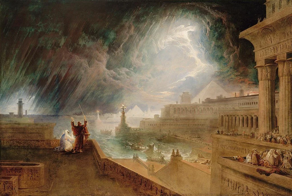 Seventh Plague of Egypt, John Martin (1823)