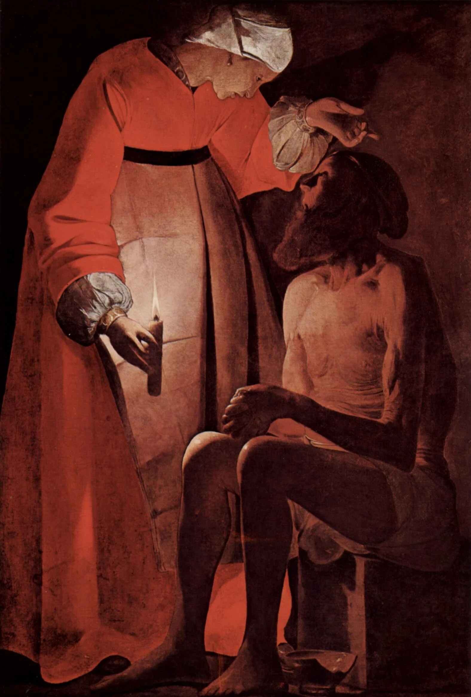 Job Taunted by his Wife (1650), Georges de La Tour