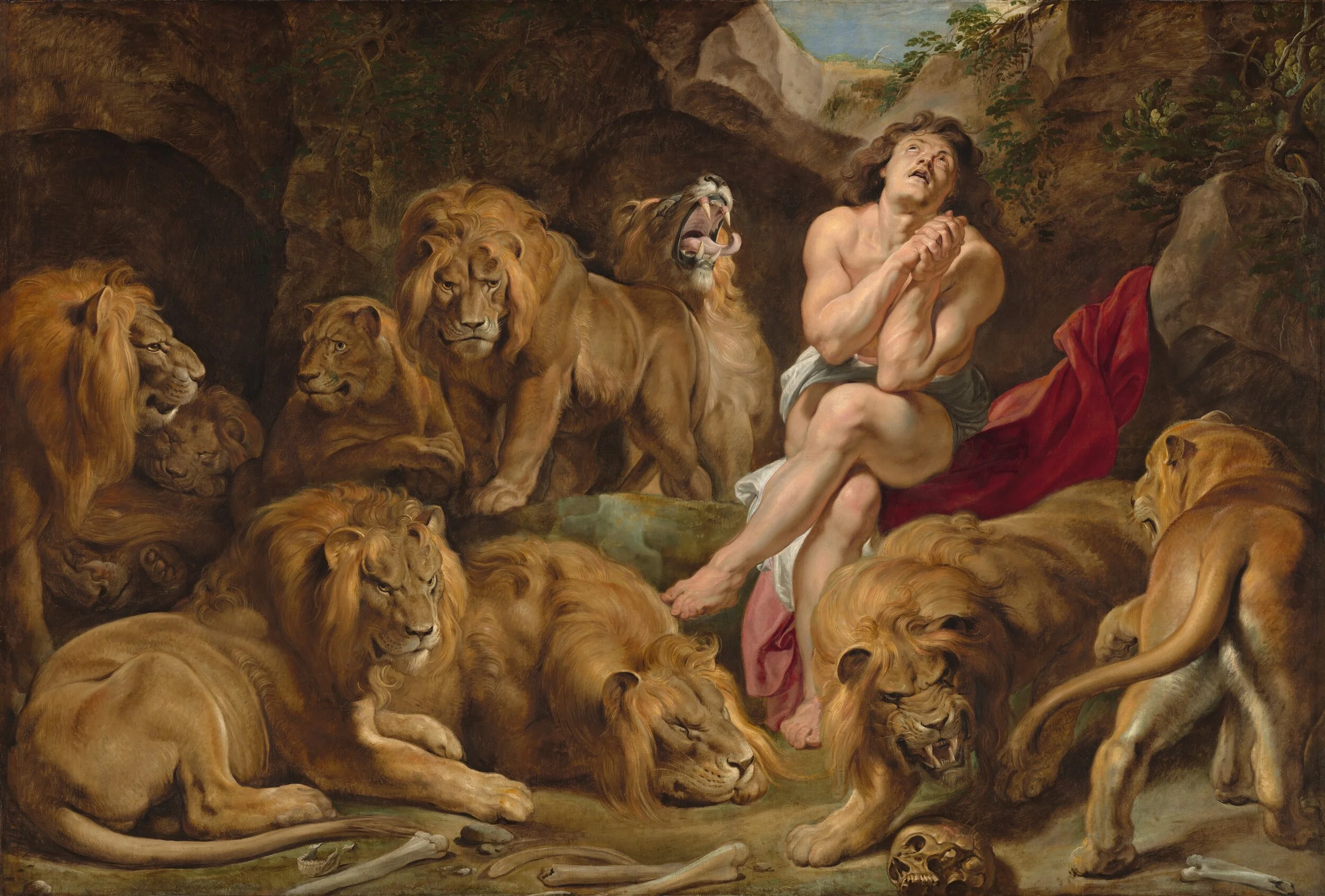 Daniel in the Lions' Den (1614/1616), Sir Peter Paul Rubens
