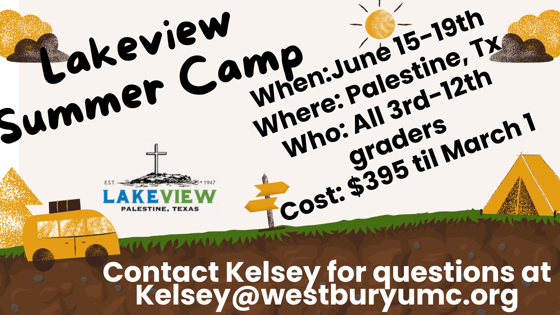 Register for Lakeview here