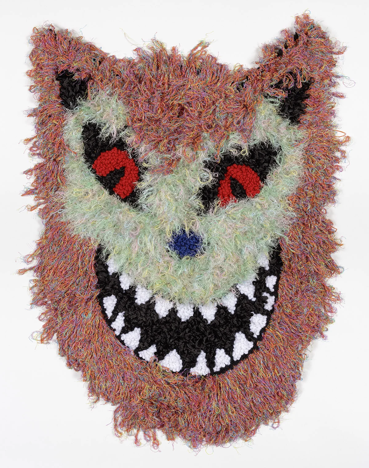 Mini Mouser II Acrylic, Polyester, Nylon, Burlap 37” X 24” 2018