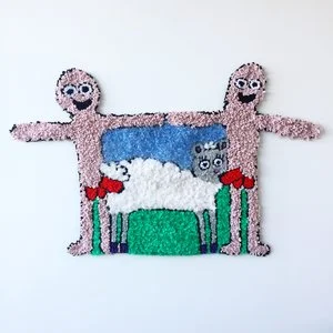 Teens Cont. Wool, Acrylic, Polyester, Burlap 2018