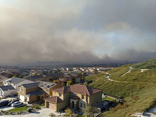 #TickFire #CaliforniaFire photos: permission to use with credit &reg; Evan Evans